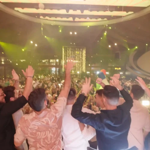 די ג'יי עומרי חיים ברחבה מפוצצת בחתונה המטורפת של רונן ורון